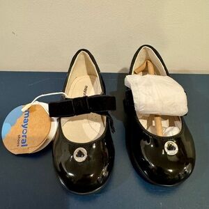 NET!  Mayoral Patent Leather Shoes (Sz 23/7 or 7.5)